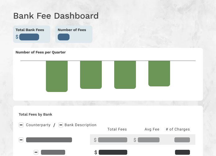 Bank Fee Analytics Bank Fee Analytics