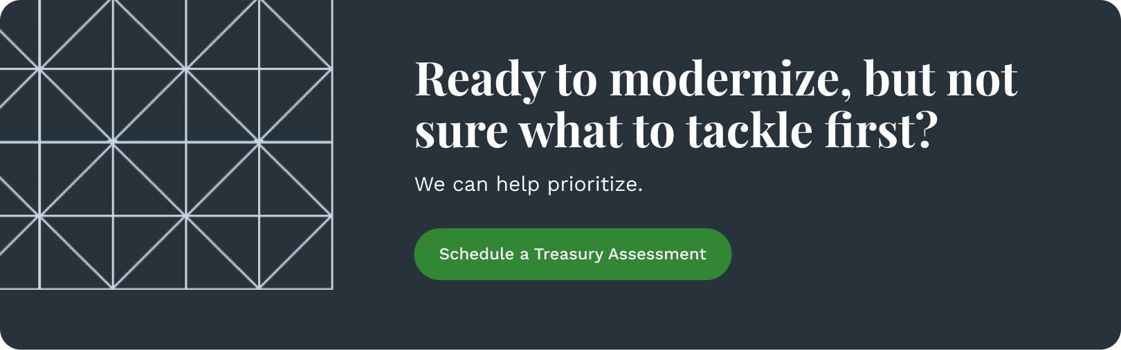 Ready to modernize, but not sure what to tackle first_