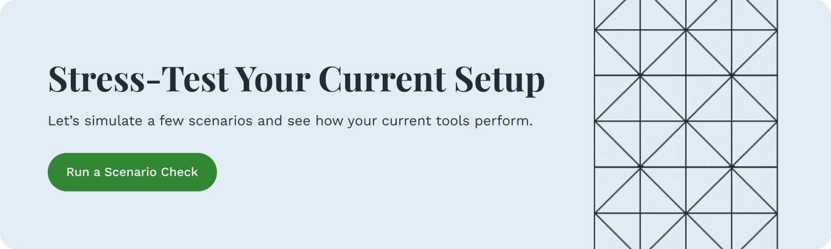 Stress-Test Your Current Setup