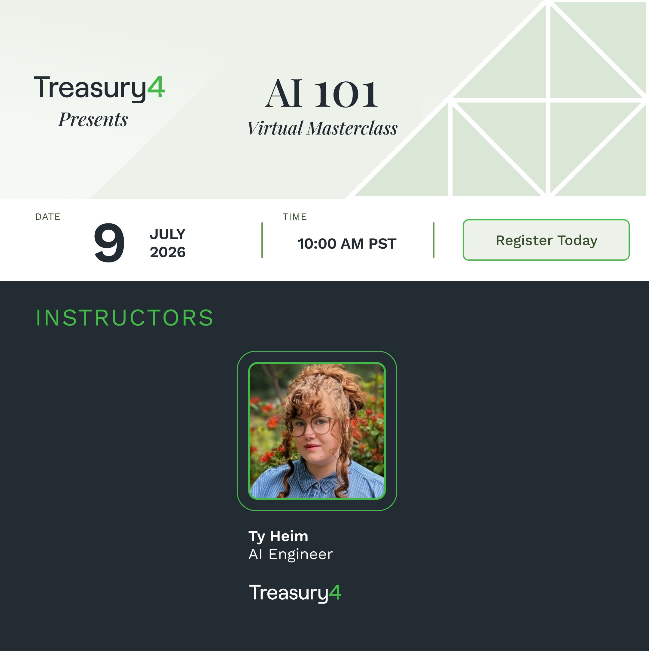 AI 101 Masterclass Card